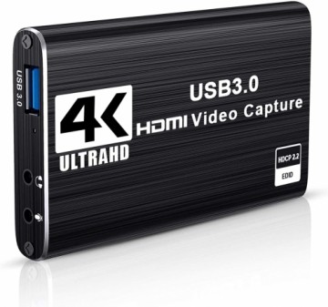 RoGer HDMI Video Capture Card 4K@60FPS / USB 3.0 / HDCP 2.2