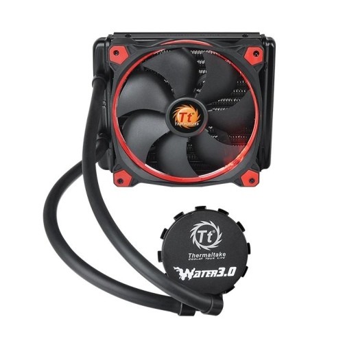 Thermaltake Water 3.0 Riing Red 140 CPU Cooler CL-W150-PL14RE-A image 1