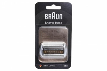 Braun  
         
       Replacement Head Cassette 94M  Silver, For Series 9 Pro and Series 9