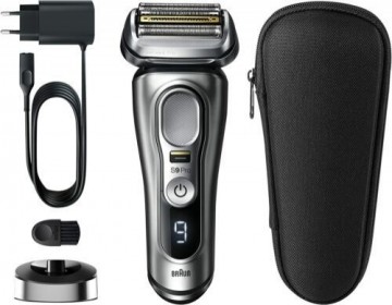 Braun  
         
       Shaver 9417s Operating time (max) 60 min, Wet&Dry, Silver