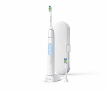 Philips  
         
       Sonicare ProtectiveClean 5100 Electric Toothbrush HX6859/29 Rechargeable, For adults, Number of brush heads included 2, White/Light Blue, Number of teeth brushing modes 3, Sonic technology