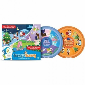 Interaktīva Rotaļlieta Mazuļiem Vtech Funny Sunny - Pack 2 Discs N ° 2