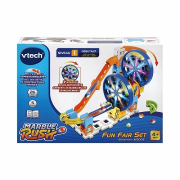 Набор стеклянных шариков Vtech Marble Rush - Expansion Kit Electronic - Fun Fair Set Трасса 26 Предметы Трасса c Рампами + 4 Yea