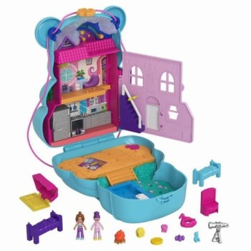 Playset Polly Pocket Surprise Bear Bag Rokassoma Lācis + 4 gadi