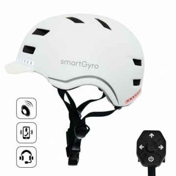 Шлем для электроскутера Smartgyro SMART PRO L Белый