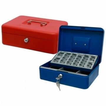 Cash box Bismark 25 x 9 x 17 cm Metāls Daudzkrāsains