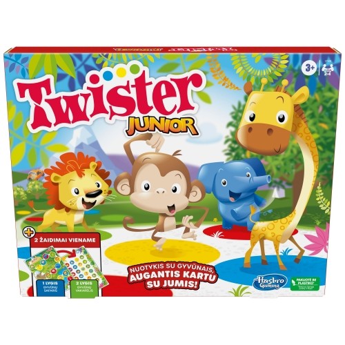 Hasbro Gaming Напольная игра Twister Junior (на литов.языке) image 1