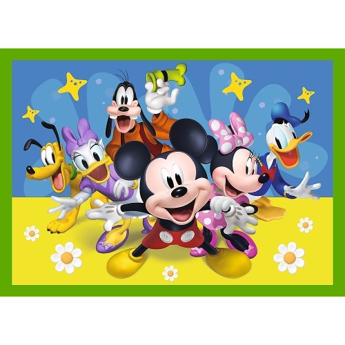 Disney TREFL MICKEY MOUSE Pužļu komplekts 4in1, 12+15+20+24 gab. image 5