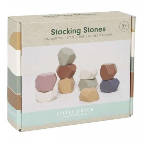 Little Dutch Stacking stones ´Vintage´ Art. 7101 Koka klucīši image 1