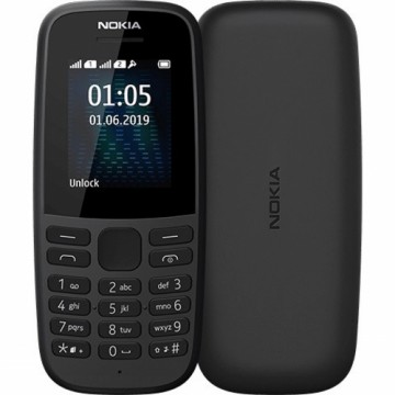 Nokia 105 SS Black (EN,HU,RU,DE,RU,BG,PL) EU