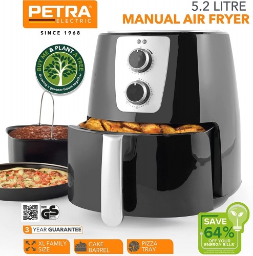 Petra PT5175VDEEU10 Manual Air Fryer 5.2L image 3