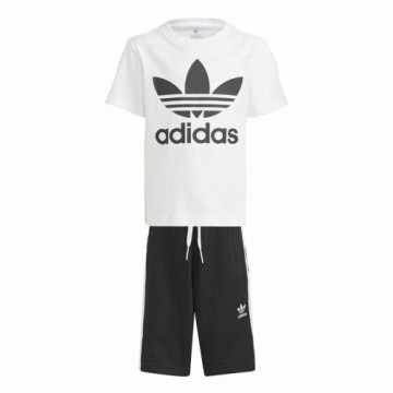 Bērnu Sporta Tērps Adidas Adicolor  Balts