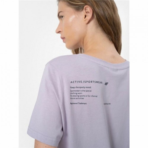 Sieviešu Krekls ar Īsām Piedurknēm 4F TSD025 image 2