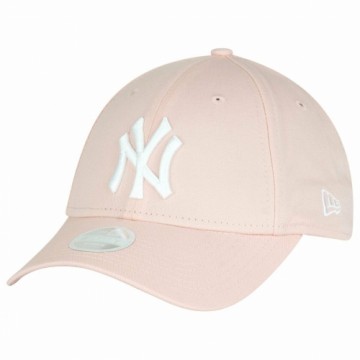 Sieviešu cepure New Era League Essential 9Forty New York Yankees Rozā
