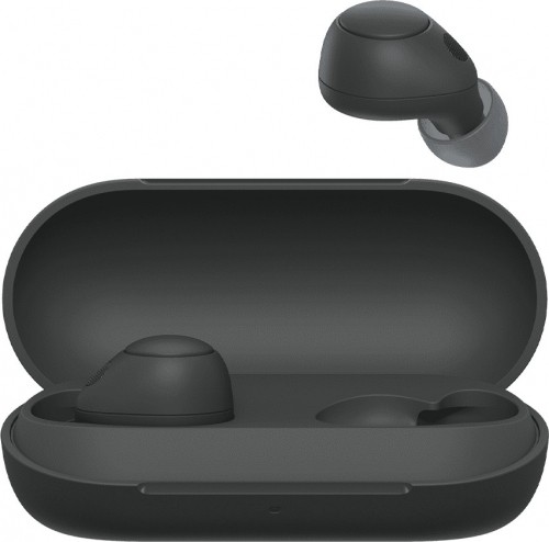 Sony wireless earbuds WF-C700N, black image 3