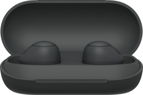 Sony wireless earbuds WF-C700N, black image 4