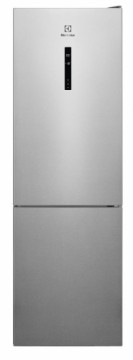 Electrolux ledusskapis ar saldētavu apakšā, 186 cm, balts - LNC7ME32X3