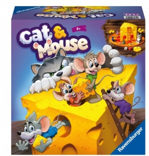 Galda spēle Ravensburger 3D Cat & Mouse 4+ R24563 image 5
