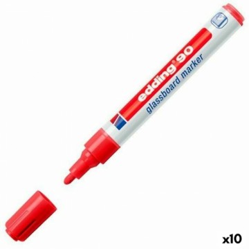 Whiteboard Marker Edding 90 Sarkans (10 gb.)