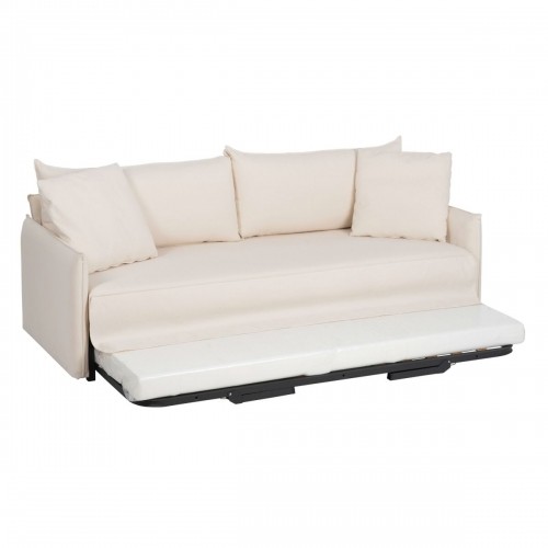 Bigbuy Home Izvelkams dīvāns 200 x 94 x 86 cm Sintētiska Auduma Krēmkrāsa image 4