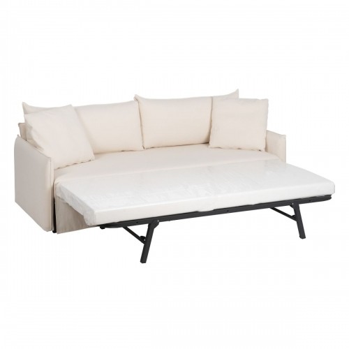 Bigbuy Home Izvelkams dīvāns 200 x 94 x 86 cm Sintētiska Auduma Krēmkrāsa image 5