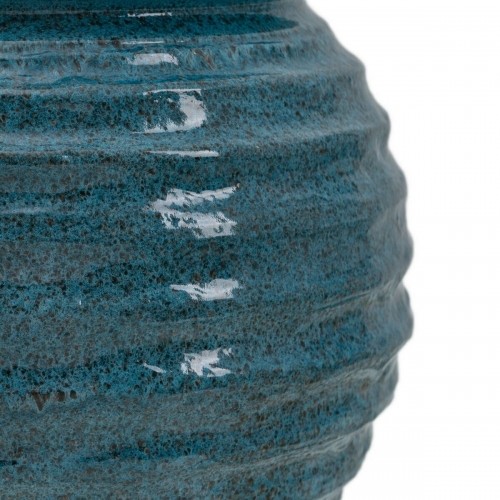 Bigbuy Garden stādītājs 39 x 39 x 37 cm Keramika Zils image 3