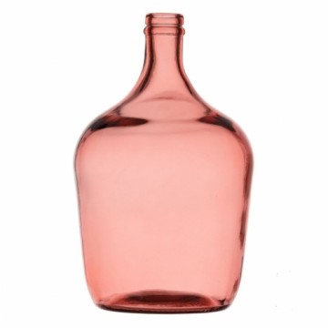 Bigbuy Home Декоративный графин Розовый переработанное стекло 18 x 18 x 30 cm