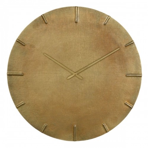 Bigbuy Home Sienas pulkstenis 74 x 74 cm Pelēkbrūns Alumīnijs image 1