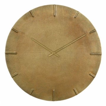Bigbuy Home Sienas pulkstenis 74 x 74 cm Pelēkbrūns Alumīnijs
