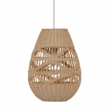 Bigbuy Home griestu gaismas Metāls Krēmkrāsa Rotangpalma 31 x 31 x 41 cm
