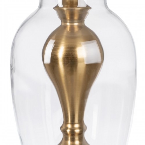 Bigbuy Home Galda lampa 33 x 33 x 58 cm Sintētiska Auduma Bronza Metāls image 4