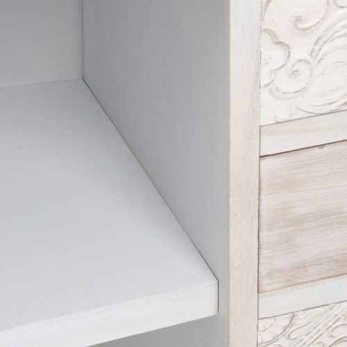 Bigbuy Home Мебель для прихожей с ящиками DUNE Натуральный Белый древесина ели 80 x 40 x 80 cm image 5