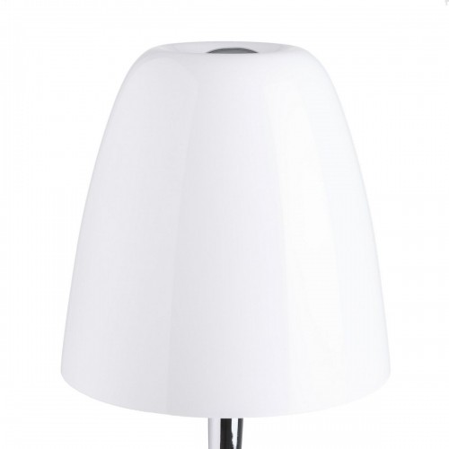 Bigbuy Home Настольная лампа Стеклянный Металл Серебряный 28 x 28 x 56 cm image 2