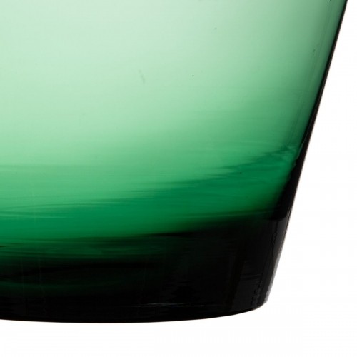 Bigbuy Home Vāze 21 x 21 x 25 cm Zaļš Stikls image 4