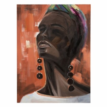 Bigbuy Home Canvas 90 x 2,8 x 120 cm Āfrikas sieviete