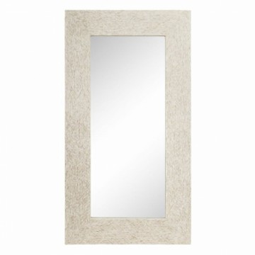 Bigbuy Home Sienas spogulis 186 x 7 x 100 cm Balts Čaula
