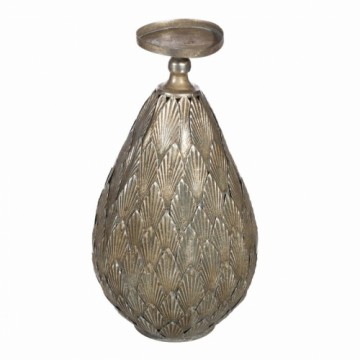 Bigbuy Home Svečturis Metāls Sudrabs 18 x 18 x 35 cm
