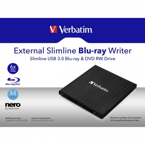 Внешний рекордер Verbatim External Slimline image 2