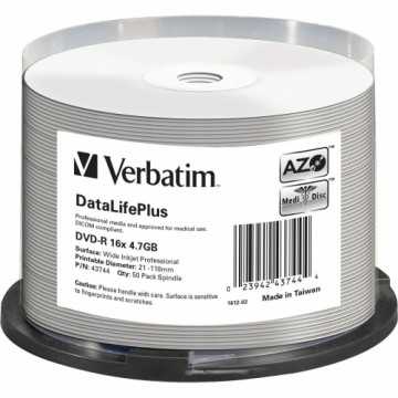 DVD-R Verbatim DataLifePlus 50 Daudzums