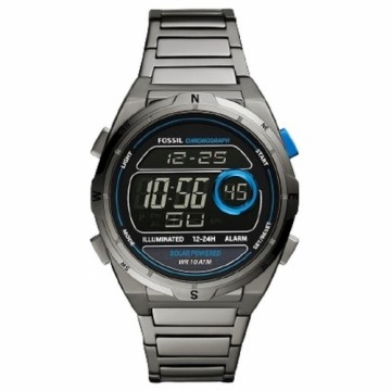 Vīriešu Pulkstenis Fossil EVERETT SOLAR DIGITAL (Ø 45 mm)