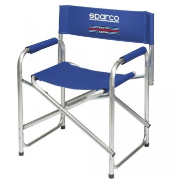 Saliekamais Krēsls Sparco Martini Racing Zils