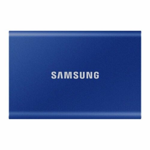 Samsung  
         
       Portable SSD T7 2TB blue image 1