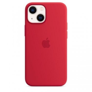 Apple  
       -  
       iPhone 13 mini Silicone Case with MagSafe – (PRODUCT)RED