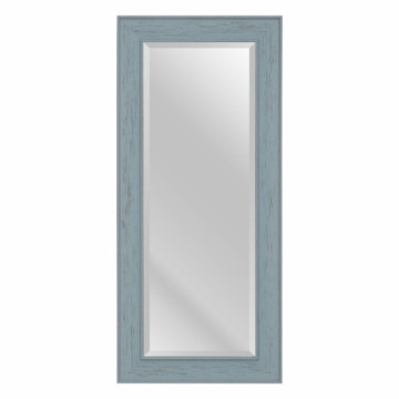Bigbuy Home Sienas spogulis 56 x 2 x 126 cm Zils Koks