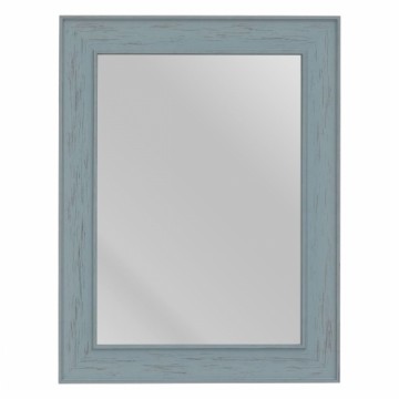 Bigbuy Home Настенное зеркало 66 x 2 x 86 cm Синий Деревянный