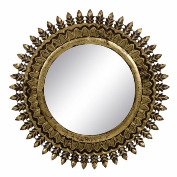 Bigbuy Home Sienas spogulis 78 x 1,75 x 78 cm Bronza DMF