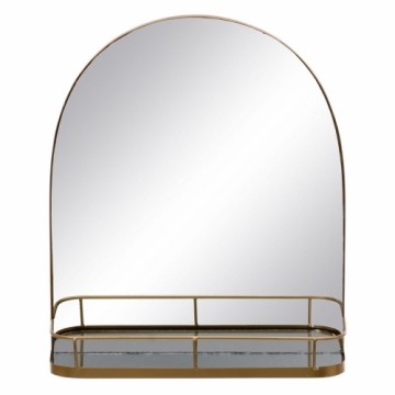 Bigbuy Home Sienas spogulis 40 x 12 x 46,5 cm Bronza Metāls