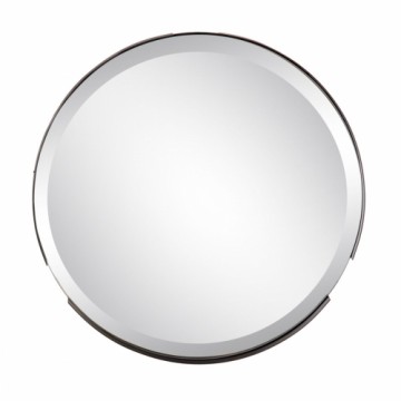 Bigbuy Home Sienas spogulis 41 x 3 x 41 cm Melns Metāls