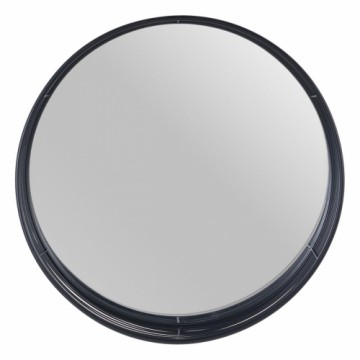 Bigbuy Home Sienas spogulis 60,5 x 15,5 x 60,5 cm Melns Metāls