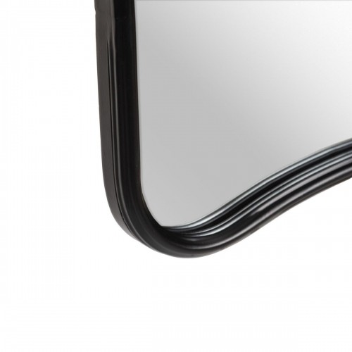Bigbuy Home Sienas spogulis 77 x 2,5 x 98 cm Melns Metāls image 3